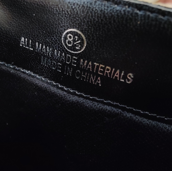 Vigo Fiore telme-1 black heel size 8-1/2 - Picture 8 of 8